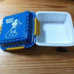 (商談中)ミッキーのランチBOXと木のスプーンの画像