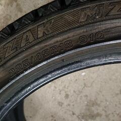 引き取り 225/45R18 4本 BS 冬タイヤ の画像