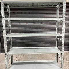 新品未使用スチールラック 業務用 5段 高さ250cm 耐荷重3...