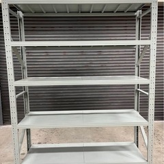 新品未使用スチールラック 業務用 5段 高さ250cm 耐荷重300kg/段の画像