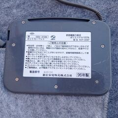 96年 ホットカーペット 3畳 自動オフなし 兼松家電販売株式会社 KEP-306P ペット用暖房などにも 動作確認済みの画像