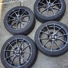 ホイールタイヤ4本　ウェッズスポーツ SA-10R