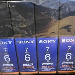 新品未使用　HDCAM Sony20本(6分)FUJIFILM　2本(64分)の画像