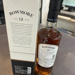 J5394 ボウモア 12年 アイラシングルモルトスコッチウイスキー 40度 700ml　未開栓　【リユースのサカイ柏店】の画像