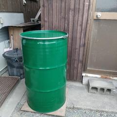 ③オープンドラム 空ドラム缶 　200リットル 綺麗 収納 保管の画像