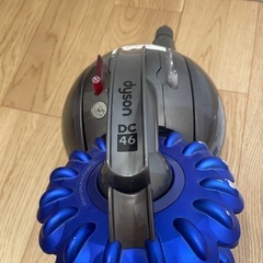 Dyson DC46 キャニスター掃除機 グレー/青の画像