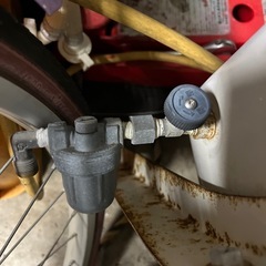 灯油タンク　内部錆有り　ジャンク品の画像