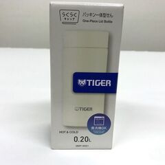 未使用品　タイガー 真空断熱ボトル 0.2L MMP-W021　アイボリーの画像