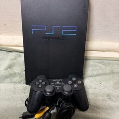 プレイステーション2本体 ミッドナイトブラック
の画像