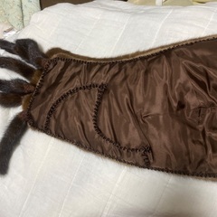 本毛皮　高級ミンクの毛皮ショールの画像