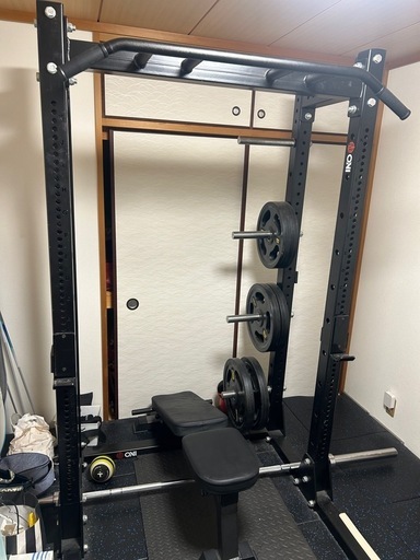 ハーフラック　筋トレ　ホームジム