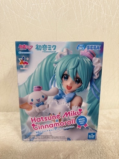 初音ミク x シナモロール Luminasta ホワイト