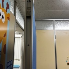 12/26まで パーテーション　掲示板の画像