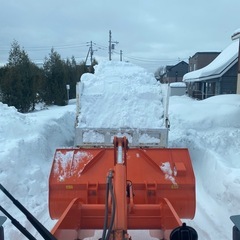 江別　排雪いたします。