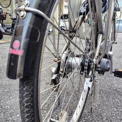 電動アシスト自転車　ヤマハPAS　ナチュラ　24インチ　シャンパンゴールド　バッテリー6.2Ah 充電器付きの画像
