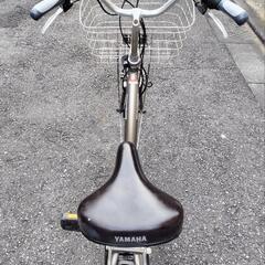 電動アシスト自転車　ヤマハPAS　ナチュラ　24インチ　シャンパンゴールド　バッテリー6.2Ah 充電器付きの画像