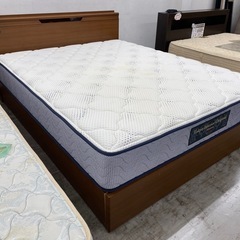 【愛品館 江戸川店 】 引き出し付 ワイドダブルベッド Francebed（フランスベッド）の画像