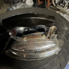 レトロなアイロンの画像