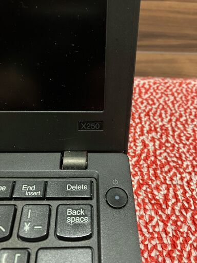 ノートパソコン Windows11 Lenovo X250 6セルバッテリ