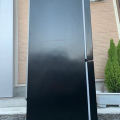 配送設置無料? 当日配送‼️150L ブラック 大容量ボトムフリーザー