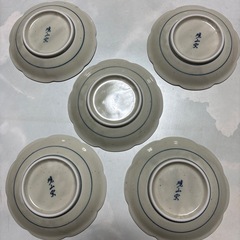暁山窯の小皿11枚　の画像