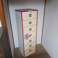 【無料】昭和レトロな引き出し◆可愛い配色＆チャーミングな取っ手◆...