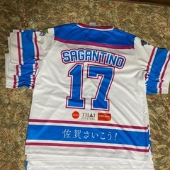 サガン鳥栖チームのチアリーディングシャツ
