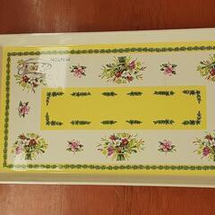 MINTONプﾗｽﾁｯｸ盆  約33×18cm
テｨｰタイムを華やかに