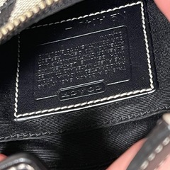 美品 保存袋付き コーチ の画像