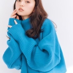 美品　GRL　ハイネックセーター　Fの画像