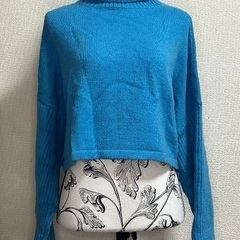 美品　GRL　ハイネックセーター　Fの画像
