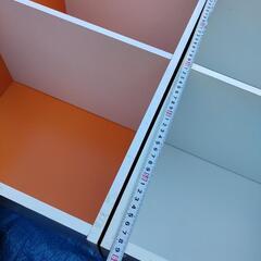 カラーボックス二つまとめて、、、の画像