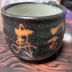 寿司屋の大きい湯呑み