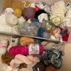 毛糸まとめて⭐︎編み物ハンドメイドに