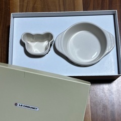 ル・クルーゼベビー食器3点セットの画像