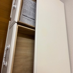 【取引中】チェスト ホワイト①の画像