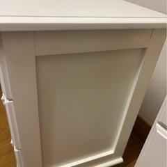 【取引中】チェスト ホワイト②の画像
