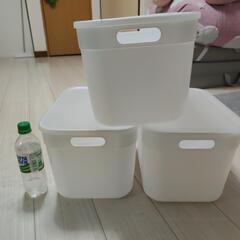 お譲り先決定  カラーボックス 蓋付き ダイソー DAISOの画像