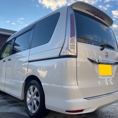 希少！パノラミックルーフ付き☆月々1.2万円〜分割払い可❗️車検2年付き！大人気☆日産 セレナ ハイウェイスター☆SDナビ☆走行中DVD見れます☆ETC☆バックカメラ☆ドラレコ付きのフル装備☆両側電動スライドドア☆クルーズコントロール搭載☆ウィンカーミラー☆フル装備☆事故修復歴無し☆車内広々三列シート‼️の画像