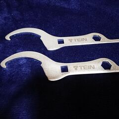 ⑤TEIN　車高調整用レンチ(2本入り)　クロムバナジウム鋼　1...
