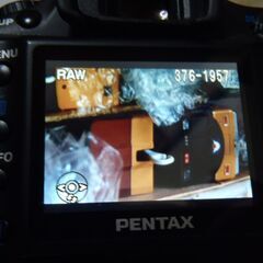 ❤️使用頻度少★動作品★PENTAX★ist DS2★超望遠レンズ付き★乾電池式の画像