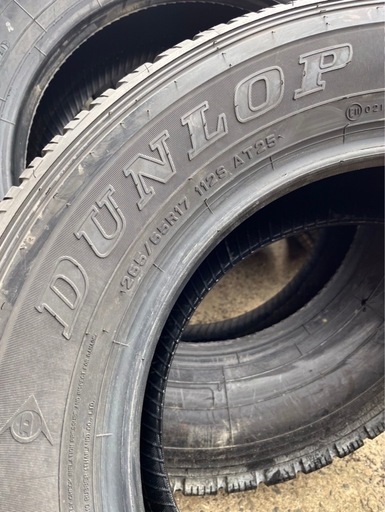 255/65r17 新車外し