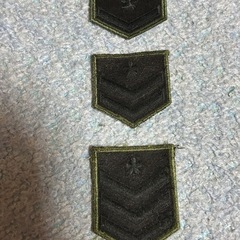 購入者決まりました！陸上自衛隊 陸士コンプリート　階級章　PX品の画像