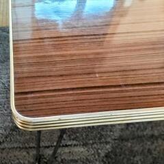 折りたたみ式テーブル×2脚の画像