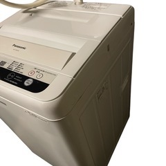 【美品‼︎】Panasonic 全自動洗濯機　5.0kg　NA-F50B10の画像