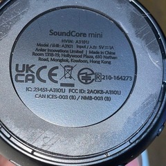 Anker SoundCore mini 一度接続してテストしただけのものですの画像