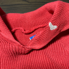 ワンコ赤セーラー服の画像