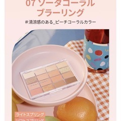 新品未使用　WAKEMAKE ソフトブラーリングアイパレット 0...