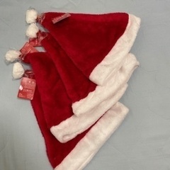 クリスマス 用品 帽子　新品　4コ の画像