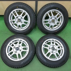 22年製 145/80R13 スタッドレスタイヤ付きアルミホイー...